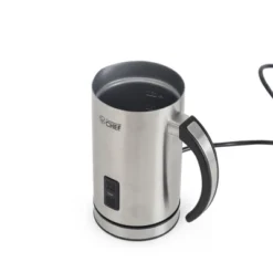 COMMERCIAL CHEF Milk Frother With 360 Cordless Base, Stainless Steel