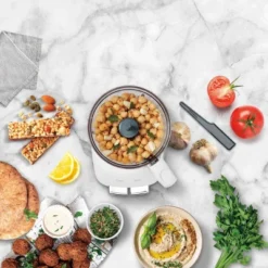 Cuisinart Core Custom 4-Cup Mini Chopper - White - MCH-4: Small Food Processor, 2-Speed, Stainless Steel Blades, BPA-Free -Kitchen Appliances GUEST 6042d0cd 7f8b 4b67 bd9f d80954c4b091