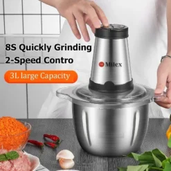 Milex Insta Chop Elite – 300W Turbo Food Processor With 4-Layer Stainless Steel Blades -Kitchen Appliances GUEST 6053580c 9729 4841 b513 883691777564