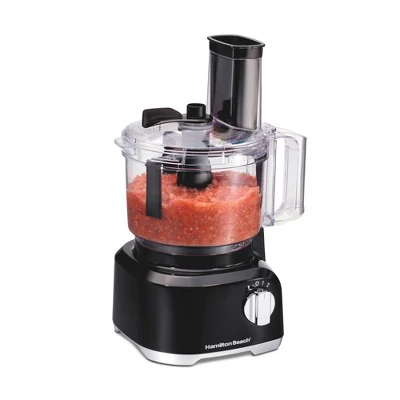 Hamilton Beach Bowl Scraper Food Processor Black - 70743: 450W, 2 Speeds, Dishwasher-Safe, 64oz Capacity, Chops, Full-Size 11 Hamilton Beach Bowl Scraper Food Processor Black - 70743: 450W, 2 Speeds, Dishwasher-Safe, 64oz Capacity, Chops, Full-Size - Image 11