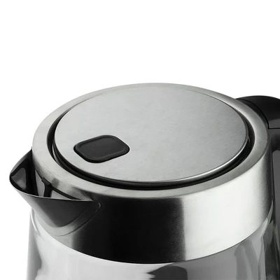 Luminuxe 1.7L Electric Kettle, Speed-Boil Glass Electric Water Boiler & Warmer 1500W Tea Heater, Auto Shut-Off Cool Touch Handle 3 Luminuxe 1.7L Electric Kettle, Speed-Boil Glass Electric Water Boiler & Warmer 1500W Tea Heater, Auto Shut-Off Cool Touch Handle - Image 3