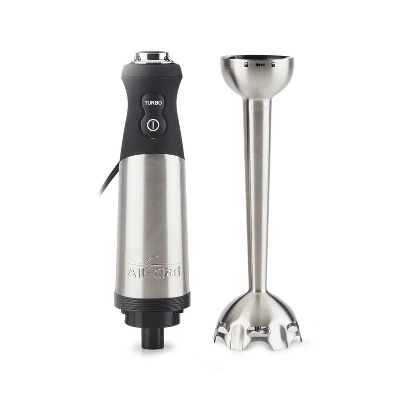 All-Clad Stainless Steel Immersion Blender, Variable Speed Control, Silver 1 All-Clad Stainless Steel Immersion Blender, Variable Speed Control, Silver