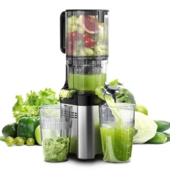 Masticating Juicer, 5.2-inch Feed Chute For Whole Fruits &Vegetables, Non-Clogging Slow Cold Press Juicer With Triple Strainers, Powerful 200W Motor 21 Masticating Juicer, 5.2-inch Feed Chute For Whole Fruits &Vegetables, Non-Clogging Slow Cold Press Juicer With Triple Strainers, Powerful 200W Motor -Kitchen Appliances GUEST 61aeab02 a54c 4441 8152 3d755bf5a29b
