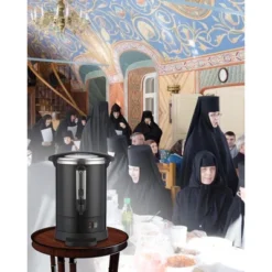 GustoWave Commercial Coffee Urn | Quick Brewing Food-Grade Stainless Steel Coffee Maker | Ideal For Churches, Meeting Rooms, Lounges -Kitchen Appliances GUEST 61fb239d 0e5a 4e8a beac 771903d4937d