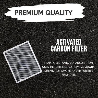 Nispira Replacement Range Hood Grease Filter With Charcoal Compatible With Broan 97007696, S97007696, 6105C, 1172266, 41F. A Set Of 12 Filters 4 Nispira Replacement Range Hood Grease Filter With Charcoal Compatible With Broan 97007696, S97007696, 6105C, 1172266, 41F. A Set Of 12 Filters - Image 4