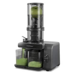 Costway Cold Press Juicer Machine Professional Slow Masticating Juicer With Reverse Button -Kitchen Appliances GUEST 62b08ce5 1d1b 4134 b5d6 221b10eaea4b