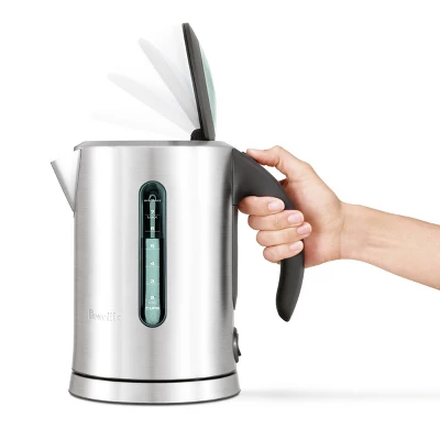 Breville 57oz Soft Top Pure Kettle Brushed Stainless Steel: Electric Water Boiler, BPA-Free, Automatic Shut-Off, 1.7L Capacity 2 Breville 57oz Soft Top Pure Kettle Brushed Stainless Steel: Electric Water Boiler, BPA-Free, Automatic Shut-Off, 1.7L Capacity - Image 2