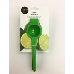 Core Kitchen Lime Squeezer, Green Aluminum - Case Of 6