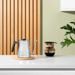 Bodum Bistro 34oz Stovetop Gooseneck Kettle - Stainless Steel: Best Tea & Pour Over Kettle, Ergonomic Handle, Hand Wash 8 Bodum Bistro 34oz Stovetop Gooseneck Kettle - Stainless Steel: Best Tea & Pour Over Kettle, Ergonomic Handle, Hand Wash -Kitchen Appliances GUEST 65ed7e33 9975 4316 ad22 77af45a56bf0