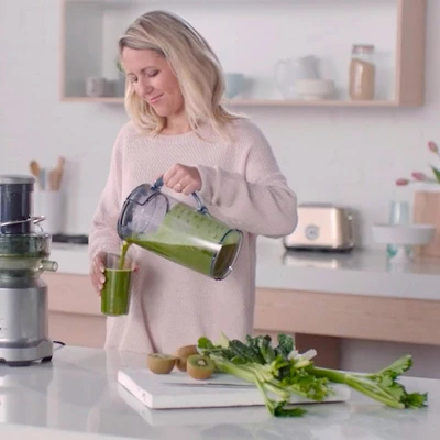 Breville Juice Fountain Cold Plus Brushed Stainless Steel BJE530BSS: 1000W Electric Juicer, 2 Speeds, Dishwasher-Safe Parts 4 Breville Juice Fountain Cold Plus Brushed Stainless Steel BJE530BSS: 1000W Electric Juicer, 2 Speeds, Dishwasher-Safe Parts - Image 4