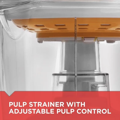 Black & Decker BLACK+DECKER 32oz Electric Citrus Juicer, CJ625, Pressure Activated, Adjustable Pulp Control, Dishwasher-Safe 2 Black & Decker BLACK+DECKER 32oz Electric Citrus Juicer, CJ625, Pressure Activated, Adjustable Pulp Control, Dishwasher-Safe - Image 2