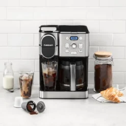 Cuisinart Coffee Center 2-in-1 Coffee Maker And Single-Serve Brewer Stainless Steel SS-16: Programmable, 12 Cup Capacity -Kitchen Appliances GUEST 68a8152a 99d1 4c82 8a56 f7684f8e1ffd
