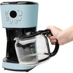 Haden Coffee Machine, 12 Cup Drip Coffee Maker Bundled With Heritage 1.7 Liter Stainless Steel Electric Kettle, Turquoise & Chrome 10 Haden Coffee Machine, 12 Cup Drip Coffee Maker Bundled With Heritage 1.7 Liter Stainless Steel Electric Kettle, Turquoise & Chrome -Kitchen Appliances GUEST 69a1aa55 ac9b 4968 ba77 99a47a5dd547