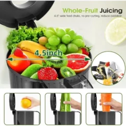 Teendow Juicer Machines, Cold Press Juicer For Whole Fruit And Vegetable, Masticating Juicers, High Juice Yield, Juice Extractor Machine 9 Teendow Juicer Machines, Cold Press Juicer For Whole Fruit And Vegetable, Masticating Juicers, High Juice Yield, Juice Extractor Machine -Kitchen Appliances GUEST 6a737e8f ac71 4650 aad0 4ed27b7fd973