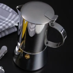 Cilio "Aida" Espresso Maker Silver -Kitchen Appliances GUEST 6b80d439 7225 47de b849 da9a2a19a9ea