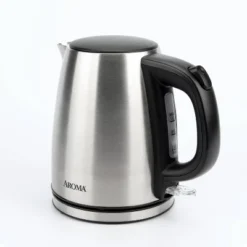 Aroma 1L Electric Water Kettle - Stainless Steel: Tea Kettle, Water Heater, Overheat Protection, 360° Rotating Base 17 Aroma 1L Electric Water Kettle - Stainless Steel: Tea Kettle, Water Heater, Overheat Protection, 360° Rotating Base -Kitchen Appliances GUEST 6c3a81b8 e8ad 408f a4b2 c4db320558a3