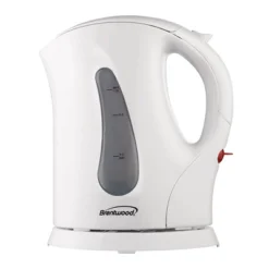 Brentwood 1.0 Liter Cordless Plastic Tea Kettle White -Kitchen Appliances GUEST 6e2ce835 bf9f 4be7 aa76 aa5e4753531e
