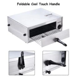 Costway Kitchen Commercial Pizza Stainless Steel Counter Top Snack Pan Oven Bake -Kitchen Appliances GUEST 6f307c7b 380d 4109 ac13 b990da146833