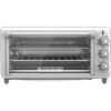 Black & Decker BLACK+DECKER Crisp 'N Bake Air Fry Toaster Oven, 8-Slice, 5 Cooking Functions, 60 Minute Timer, Stainless Steel