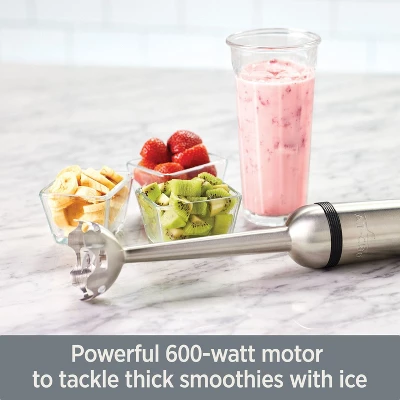 All-Clad Stainless Steel Immersion Blender, Variable Speed Control, Silver 4 All-Clad Stainless Steel Immersion Blender, Variable Speed Control, Silver - Image 4