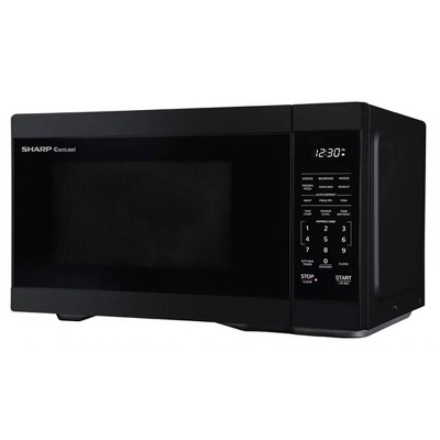 Sharp SMC1161HB 1.1 Cu. Ft. Black Countertop Microwave 2 Sharp SMC1161HB 1.1 Cu. Ft. Black Countertop Microwave - Image 2