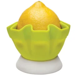 Hutzler Lemon / Lime Citrus Squeezer With Stand, Silicone Hand Juicer- Easy Mess-Free Squeezing For Table Serving