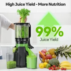 Cold Press Juicer – 5.3" Feed Chute, 1.7L Capacity, High Juice Yield, Juicer Machine, Powerful Slow Juicer With Total Pulp Control Easy To Clean -Kitchen Appliances GUEST 72d0a04b b332 406b bf68 516c8934a104