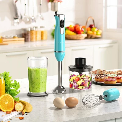 Galanz 2 Speed Multi-Function Retro Immersion Hand Blender In Bebop Blue 1 Galanz 2 Speed Multi-Function Retro Immersion Hand Blender In Bebop Blue