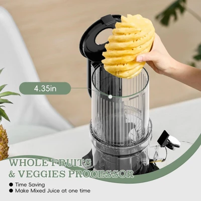 WHALL Slow Juicer, Cold Press Juicer For Vegetables & Fruits,Masticating Juicers. 4 WHALL Slow Juicer, Cold Press Juicer For Vegetables & Fruits,Masticating Juicers. - Image 4