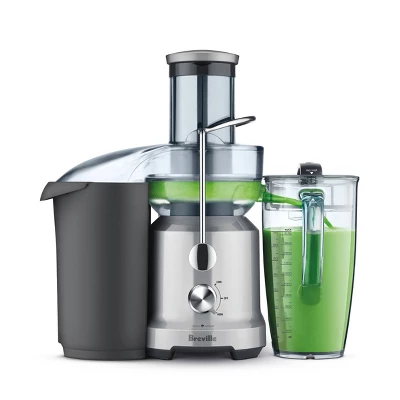 Breville Cold Juice Fountain: 2-Speed Juicer Machine, 850W, Stainless Steel Blades, 3" Feed Chute, Dishwasher-Safe 1 Breville Cold Juice Fountain: 2-Speed Juicer Machine, 850W, Stainless Steel Blades, 3" Feed Chute, Dishwasher-Safe