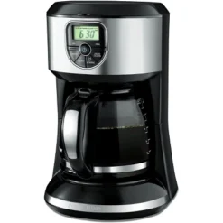 Black & Decker Black And Decker 12 Cup Programmable Coffeemaker In Black And Silver -Kitchen Appliances GUEST 7671bdaf 2219 45ba b275 7ab1129982dc