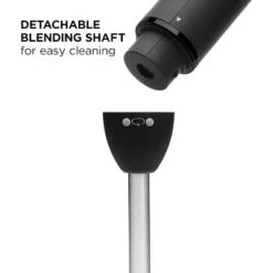 Chefman Multi-Speed Immersion Blender With Stainless Steel Blades - Black: Handheld 2-Speed, 300W, Dishwasher-Safe Parts -Kitchen Appliances GUEST 7780eca0 1fe5 47a3 b76b 61af4902ed21