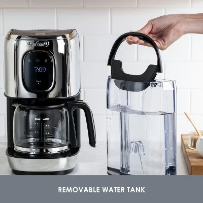 All-Clad 8 Cup Digital Coffee Maker, Simply Brew, Stainless Steel 3 All-Clad 8 Cup Digital Coffee Maker, Simply Brew, Stainless Steel - Image 3