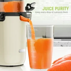 SUGIFT Cold Press Juicer – Compact Masticating Juicer Machine With Quiet 180W Motor, Wide Feed Chute, Easy To Clean 17 SUGIFT Cold Press Juicer – Compact Masticating Juicer Machine With Quiet 180W Motor, Wide Feed Chute, Easy To Clean -Kitchen Appliances GUEST 77a39678 9f23 4805 842e 4a2a087c6fad
