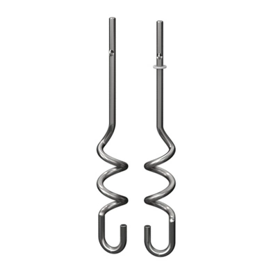 Ninja Foodi Dough Hooks For Power Mixer CI100 Series System - Stainless Steel - XSKDOUGHHK: Blender Parts, BPA-Free 5 Ninja Foodi Dough Hooks For Power Mixer CI100 Series System - Stainless Steel - XSKDOUGHHK: Blender Parts, BPA-Free - Image 5