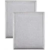 Nispira Replacement Aluminum Grease Filter Compatible With Broan NuTone NY NV Range Hoods. Compared To Part BP29. 2 Filters
