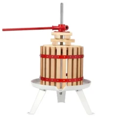 Manual Fruit Wine Press, Wood Steel Fruit And Wine Press With T-Handle, Wine Making Press For Outdoor, Kitchen, Assembly Required -Kitchen Appliances GUEST 78ff342c 8950 4add b354 f36a3764b486