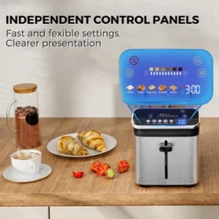 Whall® Stainless Steel Smart Toaster, 2 Slice | Projection Touchscreen, 1.5" Extra-Wide Slots, Digital Timer, Reheat & Defrost, Removable Crumb Tray 14 Whall® Stainless Steel Smart Toaster, 2 Slice | Projection Touchscreen, 1.5" Extra-Wide Slots, Digital Timer, Reheat & Defrost, Removable Crumb Tray -Kitchen Appliances GUEST 79c6d6b8 ac64 466d a283 4da22219ceb7