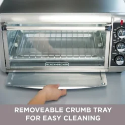 Black & Decker BLACK+DECKER 8-Slice Extra Wide Convection Toaster Oven, TO3250XSB, Fits 9"x13" Oven Pans And 12" Pizza, Stainless Steel/Black -Kitchen Appliances GUEST 7aab5c28 270e 4c3a 988e 0346838914d5