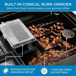 Kenmore Super Automatic Espresso Coffee Machine Dual Cream System White -Kitchen Appliances GUEST 7ad868f8 5e87 4691 ab0d 81888f1ffd3b