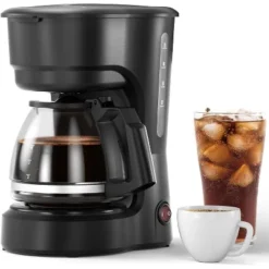 R.W.FLAME Compact 5-Cup Drip Coffee Maker With Timer, 2-Hour Auto Power-Off, 2-Hour Keep Warm, Pause & Brew, Reusable Filter, And Drip-Free Carafe -Kitchen Appliances GUEST 7b1a1033 1b4a 4be0 9dd4 8ff0ad00ab1a