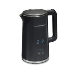 Hamilton Beach 1.7L Digital Cool Touch Kettle 41033: Stainless Steel Tea Maker, Portable Electric Water Kettle, 1500W, Black -Kitchen Appliances GUEST 7bc3074f c8ed 4828 a656 aea8d4a54264