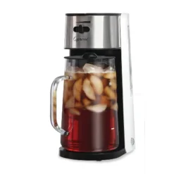 Capresso Iced Tea Maker With Glass Pitcher - 624.02: Automatic Sweet Tea Brewer, 2.5 Qt, Dishwasher-Safe, Black -Kitchen Appliances GUEST 7c28b782 e06b 4347 9448 533479df5661