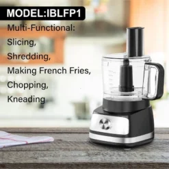 EMB IronBlade Series 5-in-1 Food Processor, 1.5L Bowl, 4-Speed Control, Multi-Functional For Slicing, Shredding, Chopping, Kneading -Kitchen Appliances GUEST 8157119d 64bc 432f 82cb 4184f362a52f