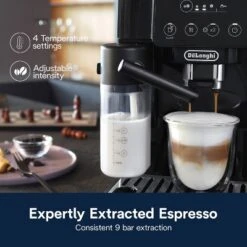 DeLonghi De'Longhi Magnifica Start Coffee And Espresso Machine: 15 Bars, Electric Frother, Grinder, Dishwasher-Safe Parts, Black -Kitchen Appliances GUEST 81afcd2b dbbd 4bb1 8b2f 75f7de01cf25