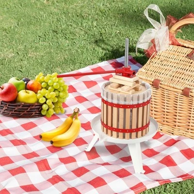 3.2 Gal Manual Fruit Wine Press With A Filter Bag, Manual Juice Maker, Hand Juicer Squeezer 8 3.2 Gal Manual Fruit Wine Press With A Filter Bag, Manual Juice Maker, Hand Juicer Squeezer - Image 8