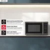 Sharp SMC1452CH 1.4 Cu. Ft. Black Stainless Countertop Microwave