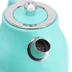 MegaChef 1.7 Liter Electric Tea Kettle & 2 Slice Toaster Combo In Turquoise: Small Water Boiler, Cordless, BPA-Free -Kitchen Appliances GUEST 836d4f6e 50e5 420a aef1 08aeebff6d08