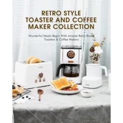 ZACHVO 2 Slice Toaster, Retro Bread Toaster With LED Display-White 9 ZACHVO 2 Slice Toaster, Retro Bread Toaster With LED Display-White -Kitchen Appliances GUEST 85220c5c e938 4368 a8af 7ff86cf9d7f1