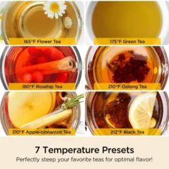 Cuckoo 1.7L Glass Electric Tea Kettle With Infuser Silver: 1500W, Stainless Steel Lid, Hand Wash, 1 Year Warranty -Kitchen Appliances GUEST 853f9af5 9870 48dc a3d1 ac7325945aca